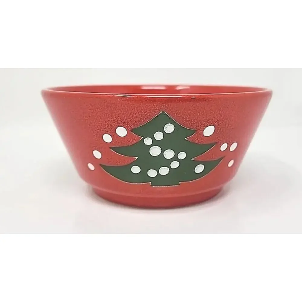 Waechtersbach Christmas Tree Bowl Germany 5‎ Inch Diameter U118
